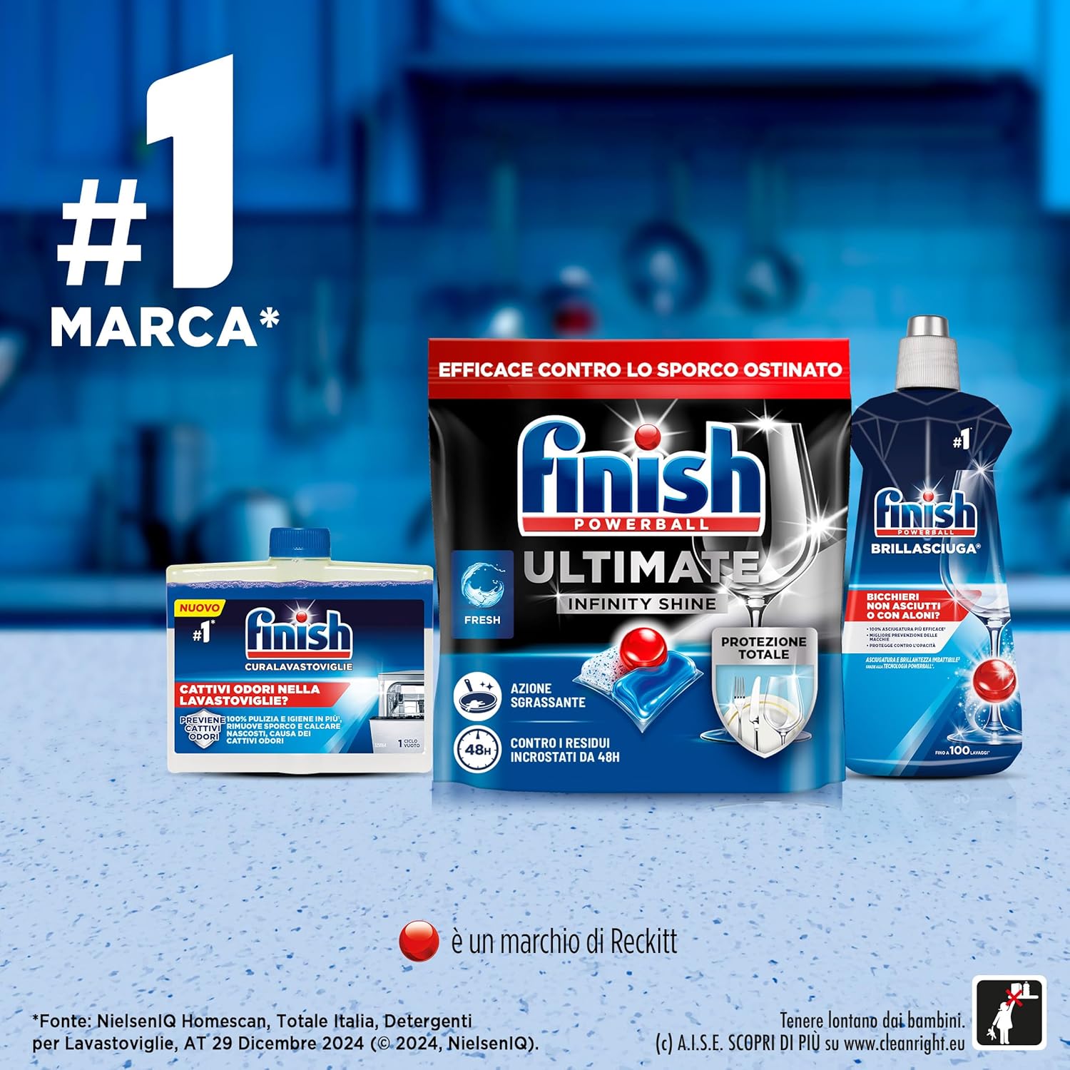 Thumbnail 4 de Finish Ultimate Infinity Shine 160 capsule