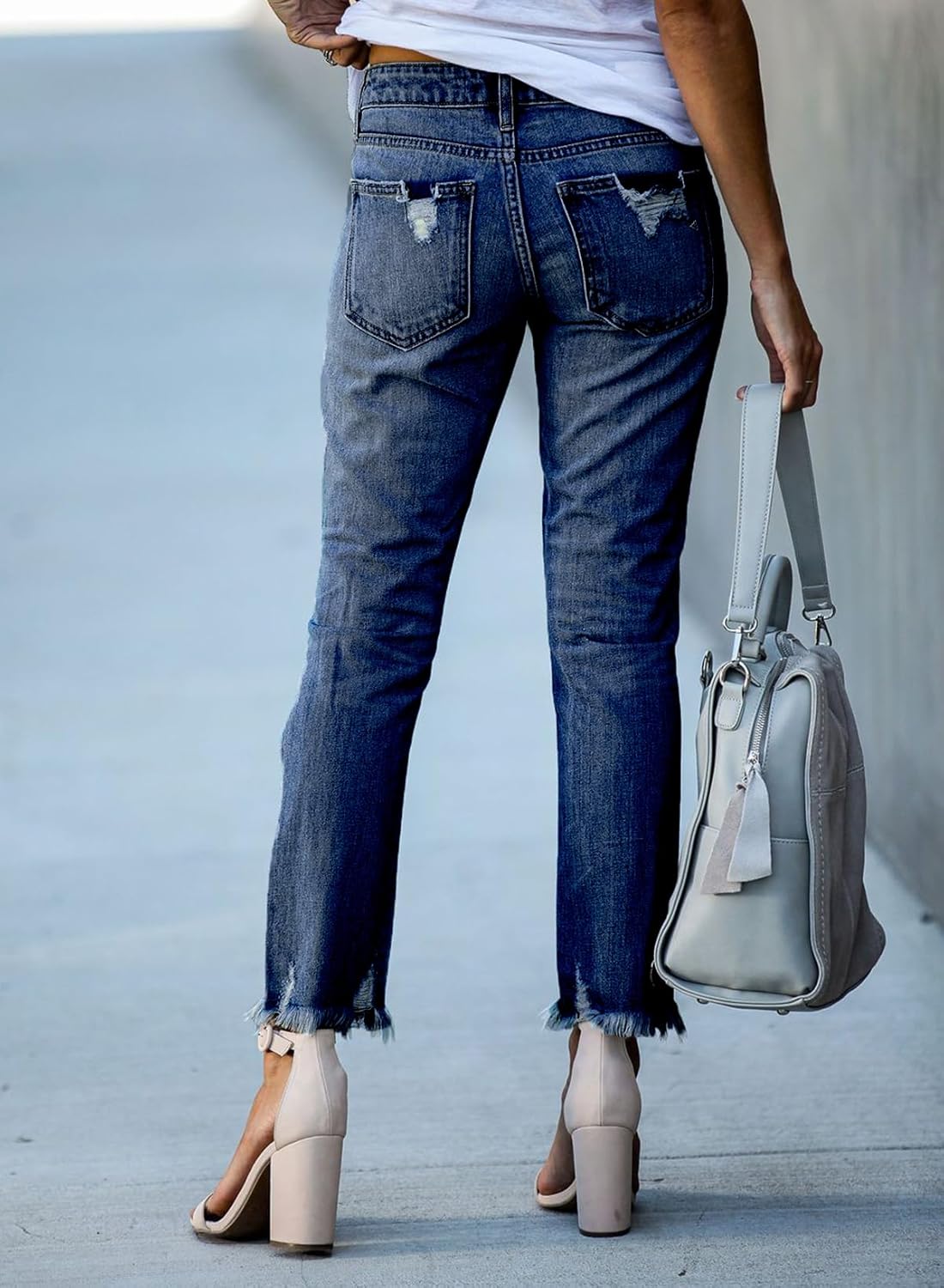 Detalle 2 de EVALESS High Waisted Tummy Control Jeans 26