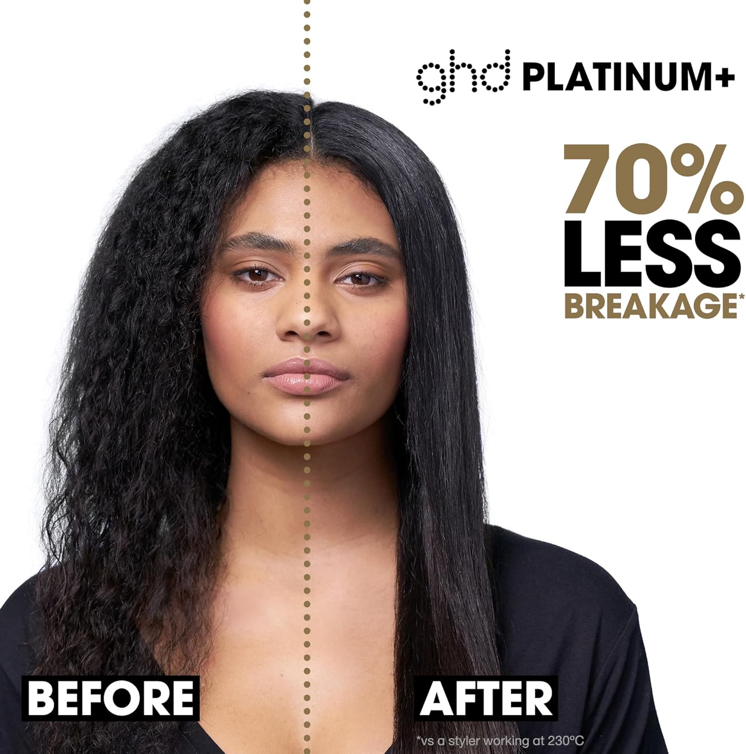 Thumbnail 1 de ghd Platinum+ Hair Straightener & Professional Styler (UK Plug) for Strength, Shine & Colour Protection