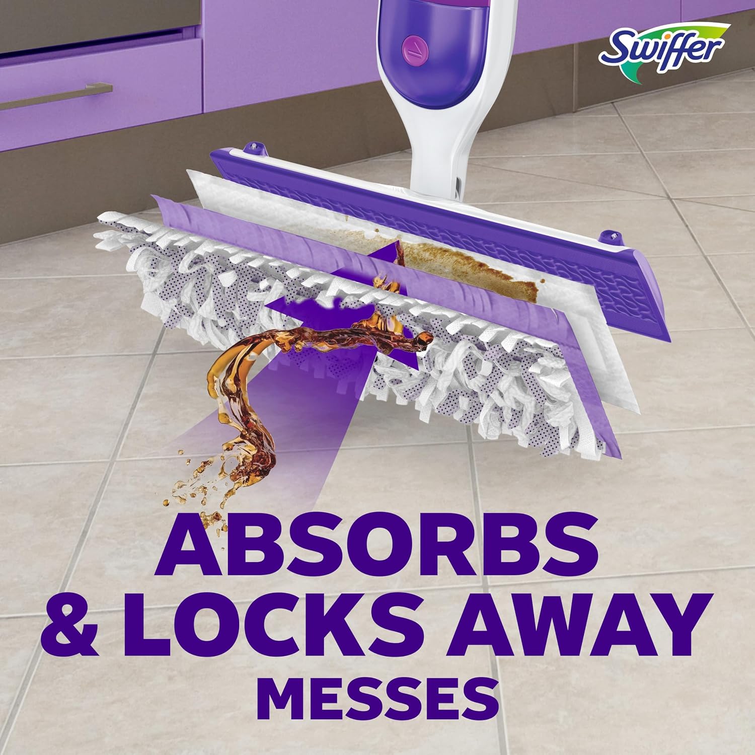 Thumbnail 6 de Swiffer PowerMop Multi-Surface Mopping Pad Refills (11 Count) for Floor Cleaning