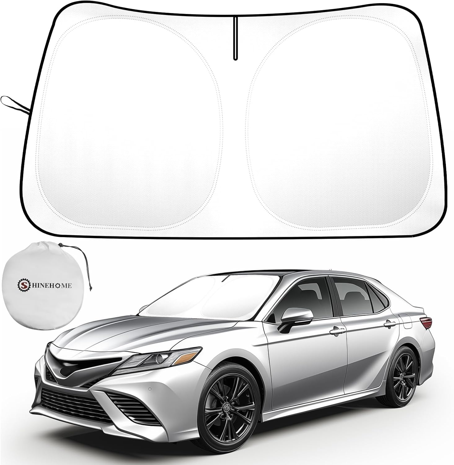 SHINEHOME Camry sun shade 99% UV