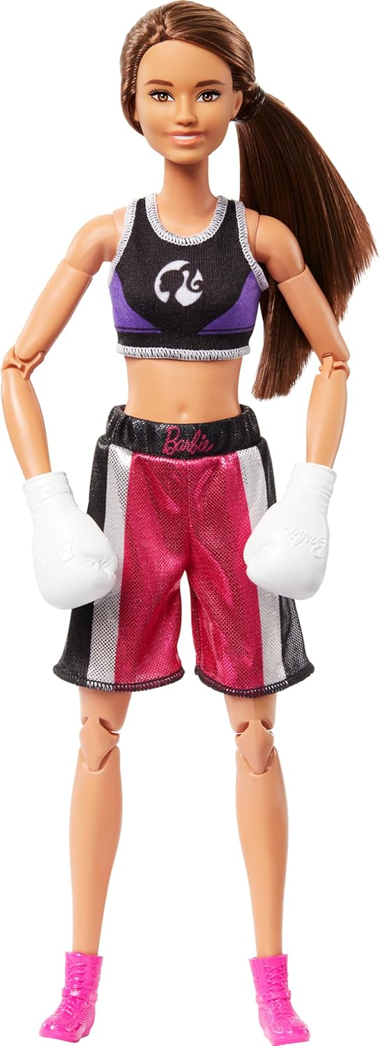 Thumbnail 6 de Barbie Métiers poupée articulée joueuse de tennis (tenue complète) HKT73, dès 3 ans