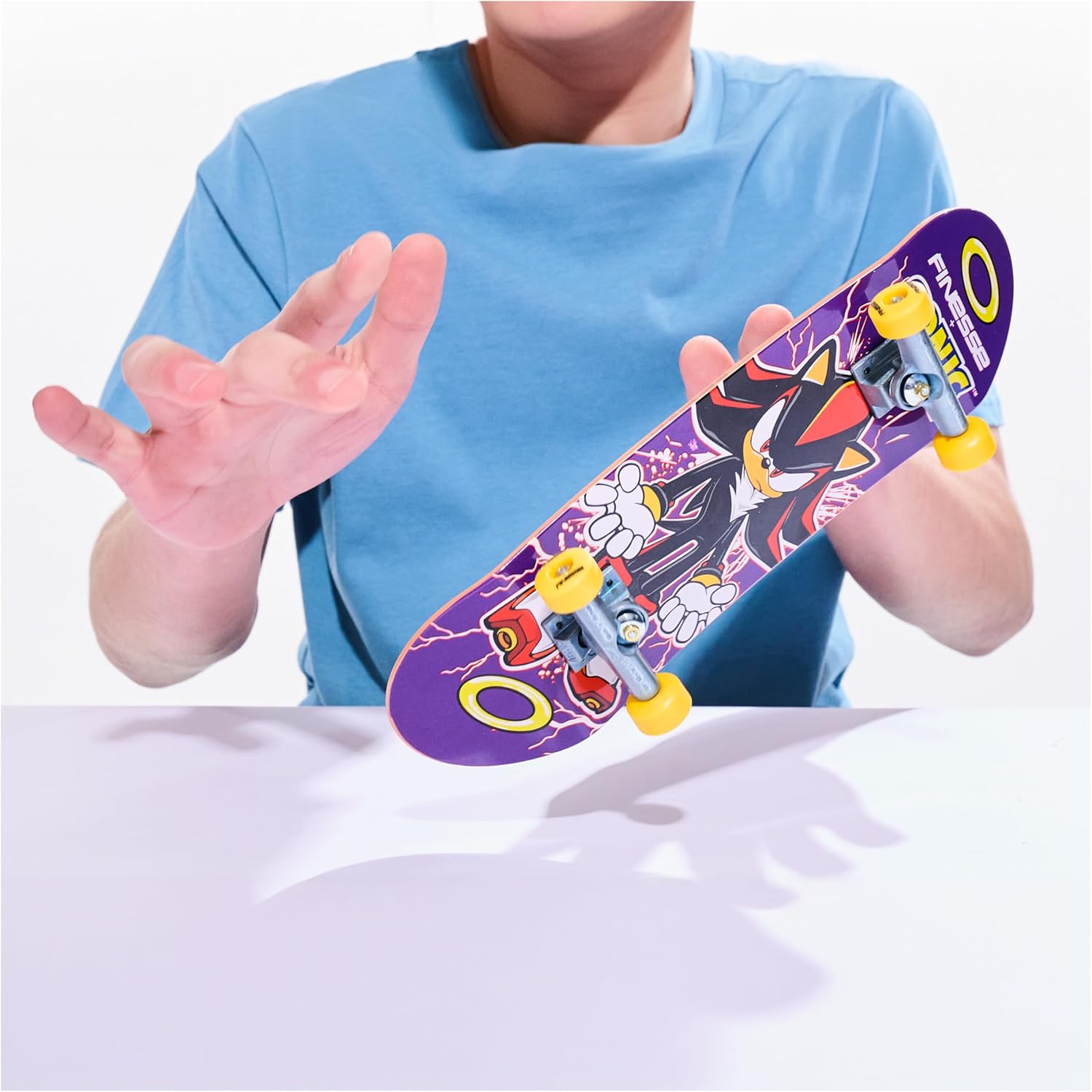 Thumbnail 1 de Tech Deck XXL Handboard Finesse x Sonic the Hedgehog – Handboard mit Lizenzgrafik, 27,6 x 13,9 cm