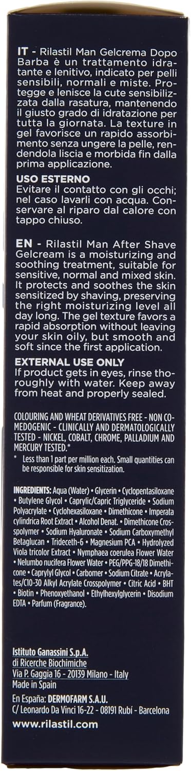 Thumbnail 3 de Rilastil Man Gel Crema Dopobarba Idratante 75 ml