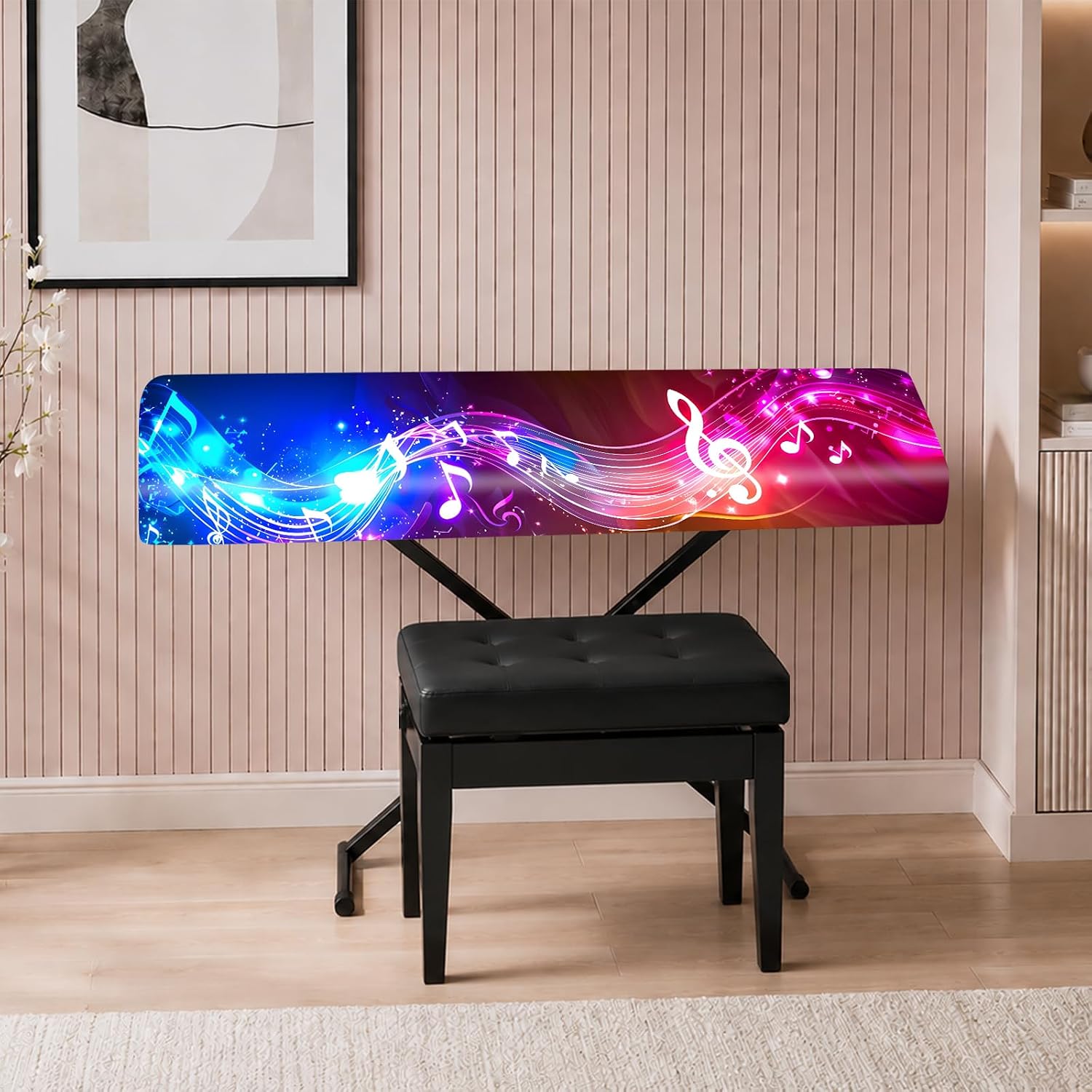 Thumbnail 5 de Nuxovilar WJL-GQZ-20251119-101-39 Keyboard Piano Cover, Elastic Milk Silk