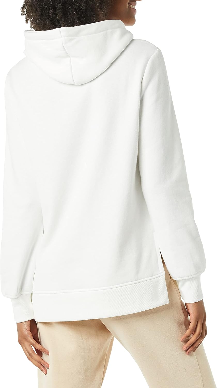 Detalle de Fleece hooded tunic sweatshirt for women