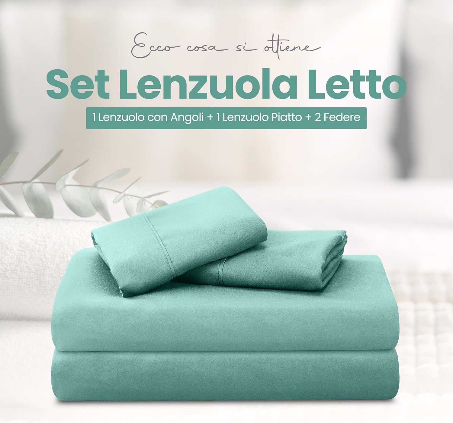 Detalle de Utopia Bedding Set Lenzuola 180x200 cm