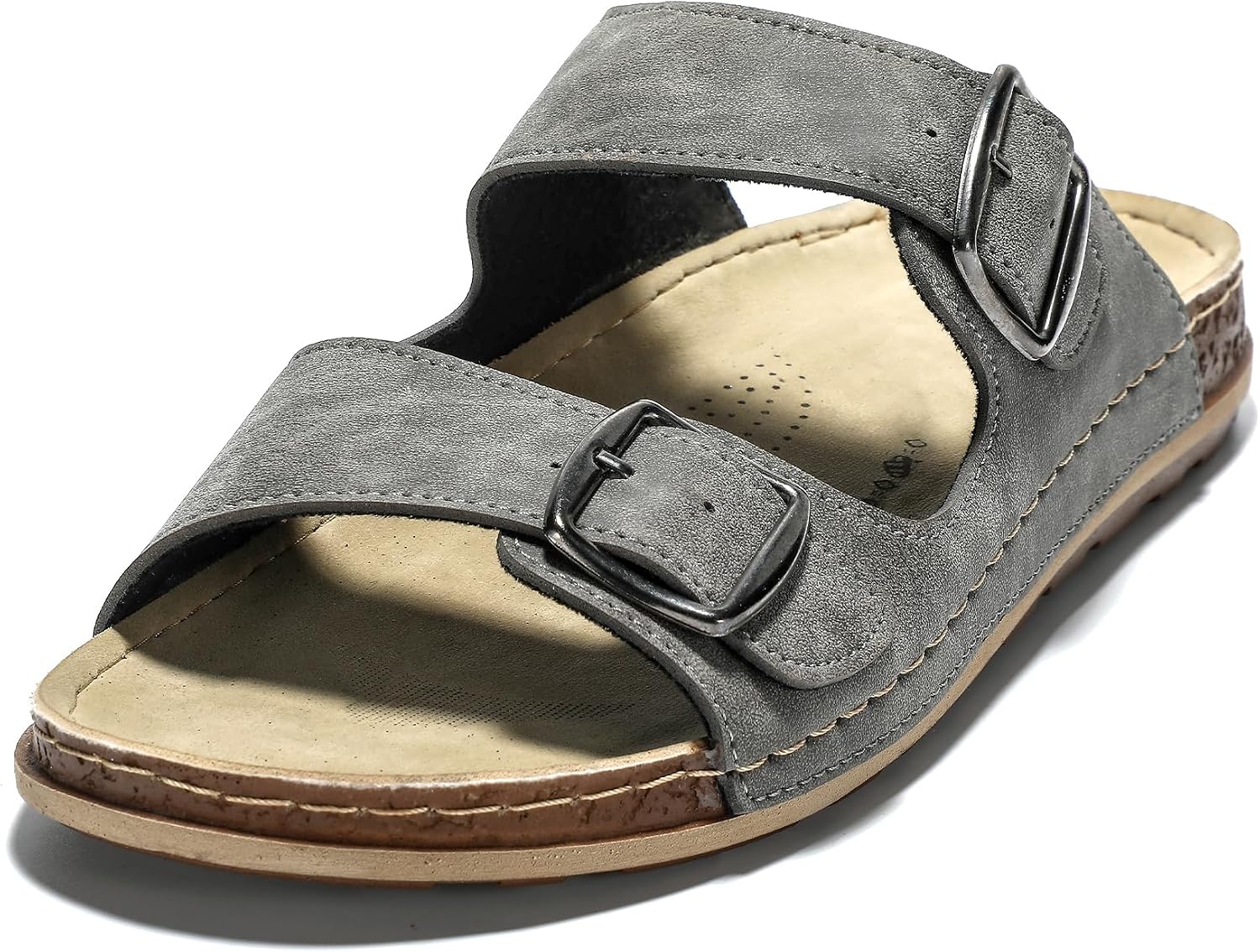 Thumbnail 6 de JOMIX herensandalen van kunstleer met verstelbare riem en antislipzool
