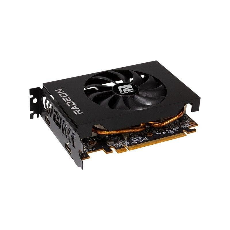 Detalle 2 de PowerColor Radeon RX 6500 XT ITX 4GB GDDR6 — potencia gráfica en formato ultra compacto
