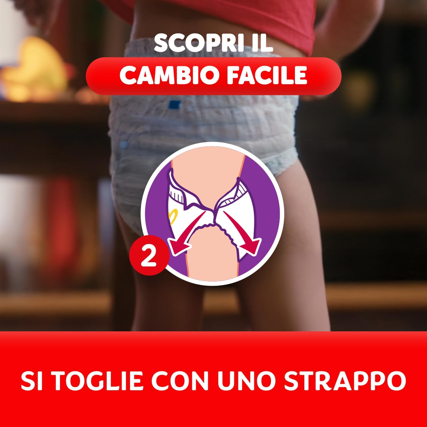 Detalle de Pampers Progressi Mutandino Maxi Taglia 4 (8-15 kg) – 76 Pannolini: comfort, protezione e praticità
