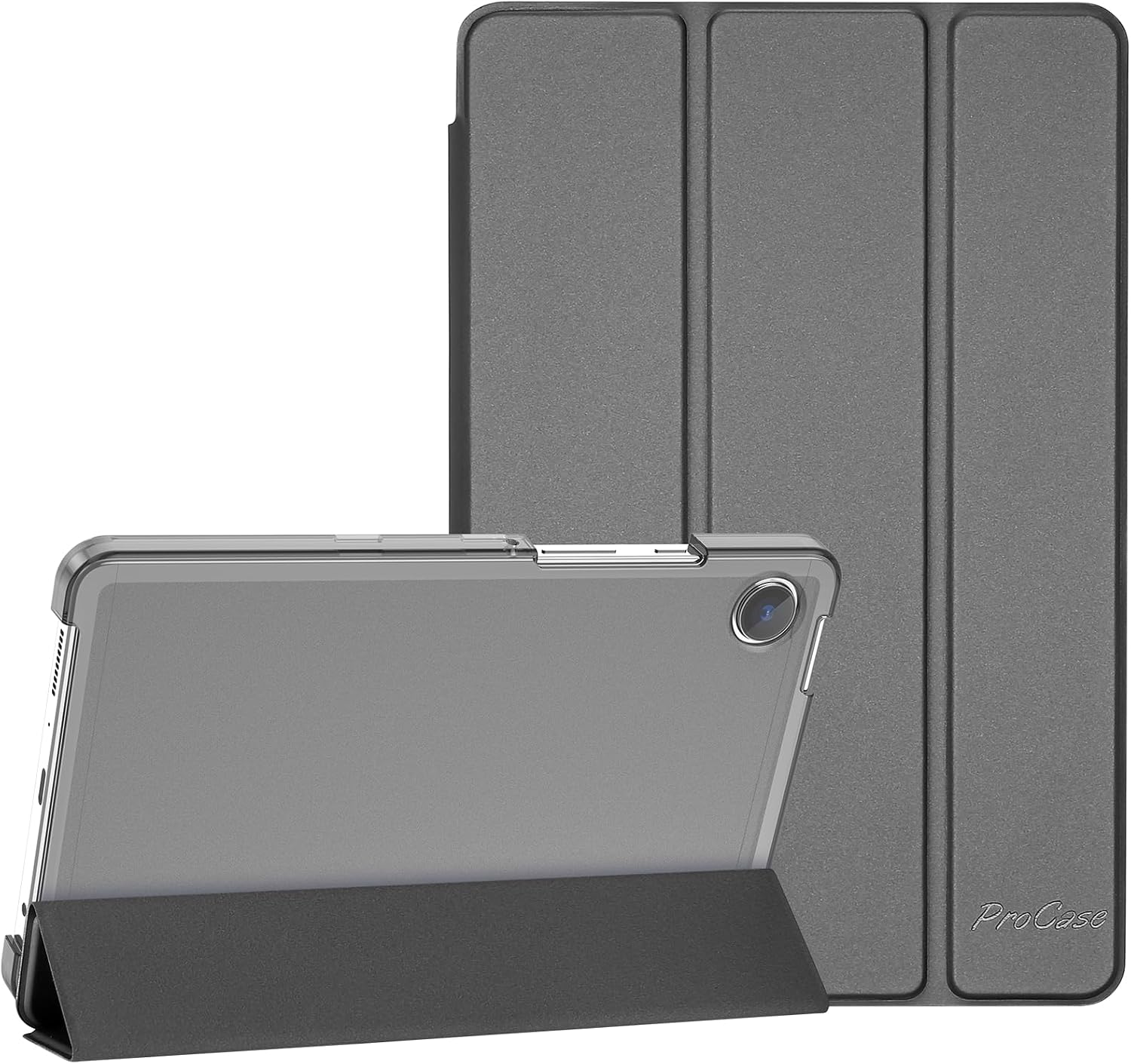 Detalle de ProCase Slim Case for Galaxy Tab A11 (2025) / A9 (2023) 8.7" Grey
