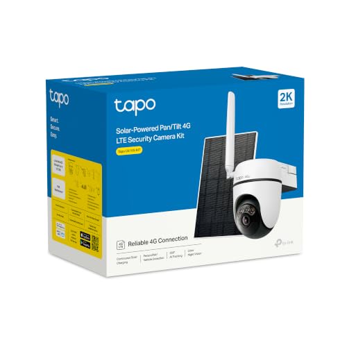 Thumbnail 10 de Tapo C615G Kit – Cámara de seguridad 4G LTE solar con Pan/Tilt 360° y detección AI (Person/Vehicle/Pet)