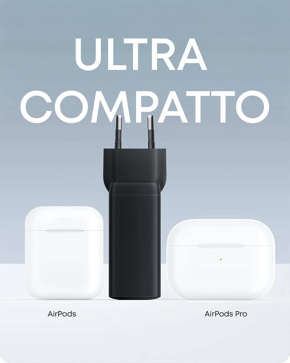 Detalle 2 de Anker PowerPort III 735 (Nano II 65 W): caricatore USB-C 3 porte PPS per tutto il necessario