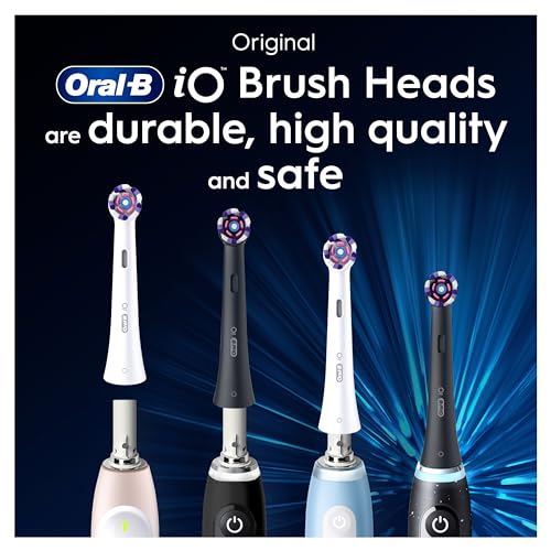 Thumbnail 6 de Oral-B iO Radiant White Brush Heads (6 Pack) – Angled Bristles for Deeper Plaque Removal