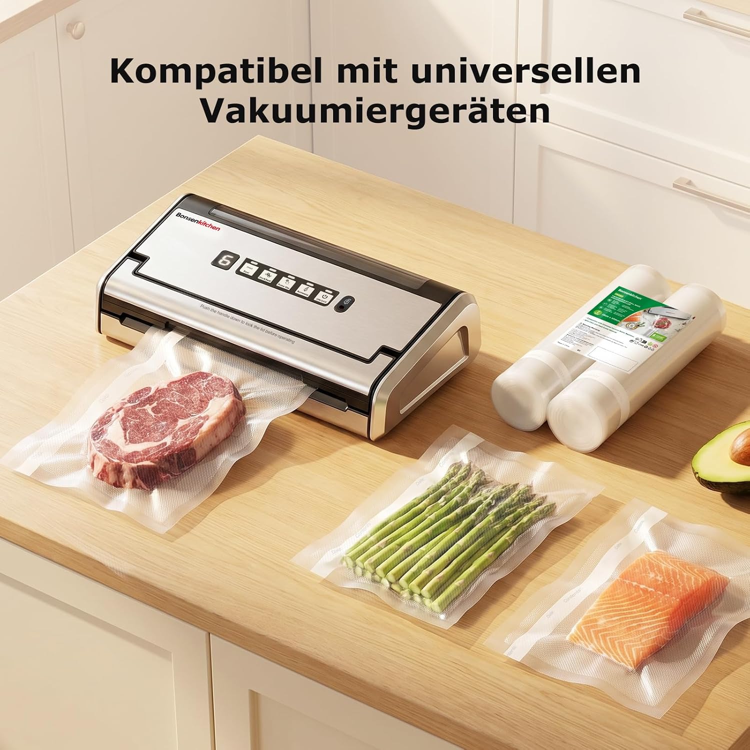 Thumbnail 6 de Bonsenkitchen Vakuumrollen 28×600cm 🍽