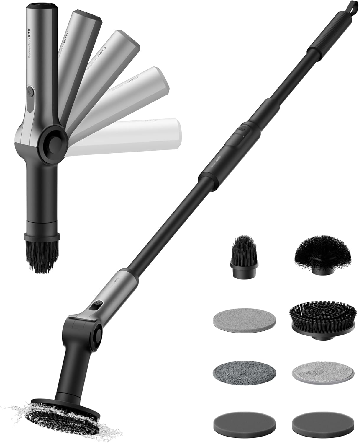 HOTO Flexi™ Electric Cleaning Brush 36–136cm