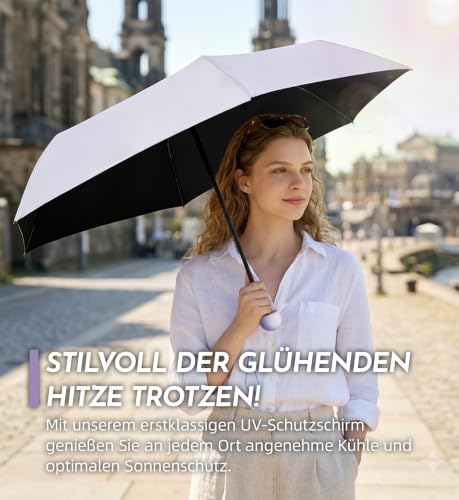 Thumbnail 7 de LILAC Mini Regenschirm Leicht & Kompakt – UPF 100+ UV-Schutz, Taschenschirm