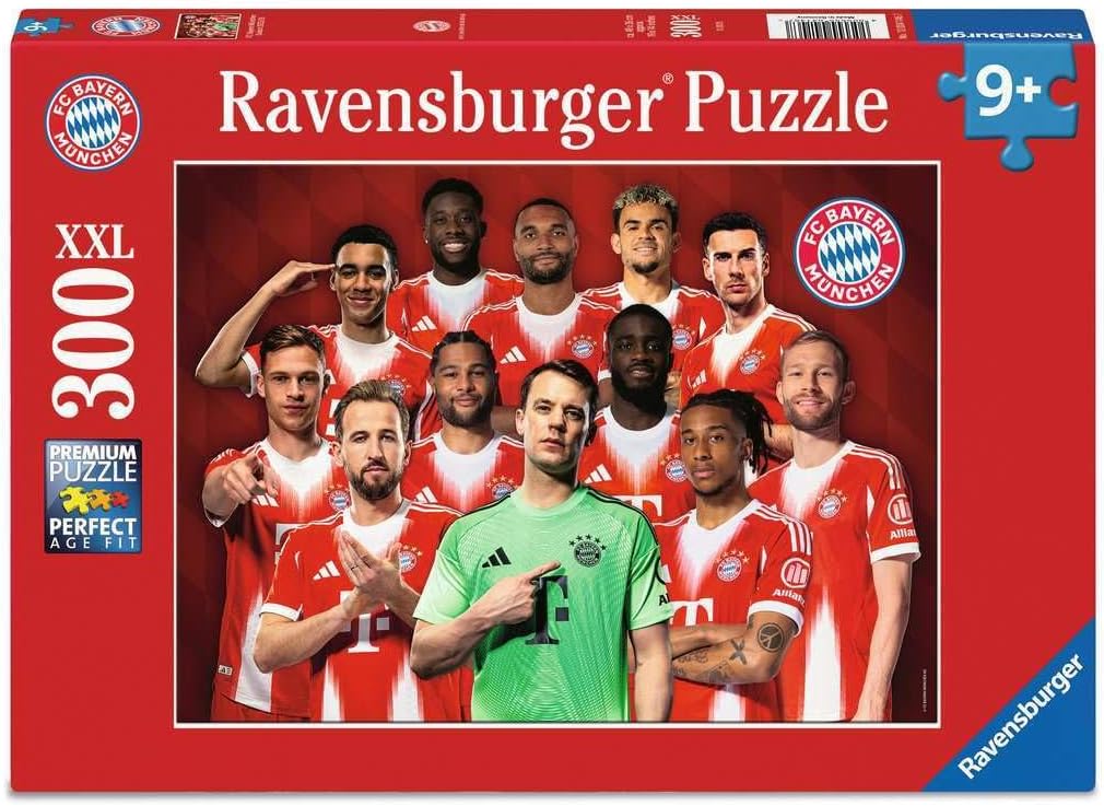 Thumbnail 6 de Ravensburger Puzzle 17452 – FC Bayern Logo, 500 Teile Rundpuzzle (ab 14 Jahren)