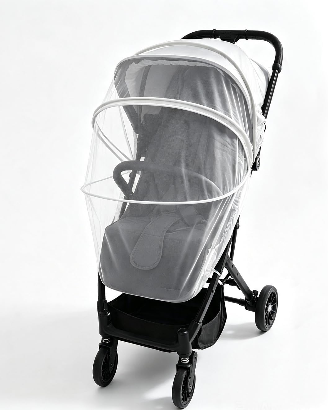 Detalle de AMORBASE stroller mosquito net, white