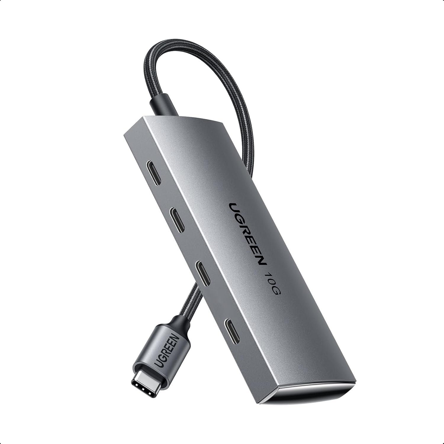 Detalle de UGREEN USB C Hub 10Gbps 4 Ports