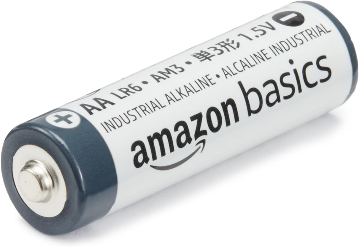 Detalle de Amazon Basics Pilas AA Alcalinas Industriales - 40 Unidades