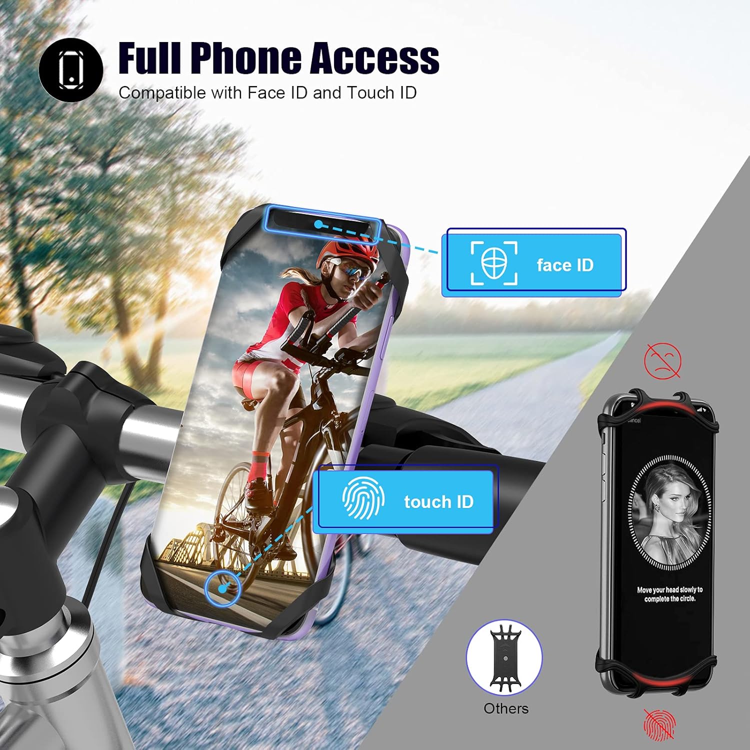 Thumbnail 2 de Deerfun Detachable Bike Phone Holder