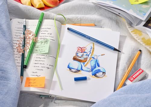 Thumbnail 7 de STABILO Pen 68 ARTY – Étui ressourçant de 30 feutres couleur assortie pour coloriage adulte