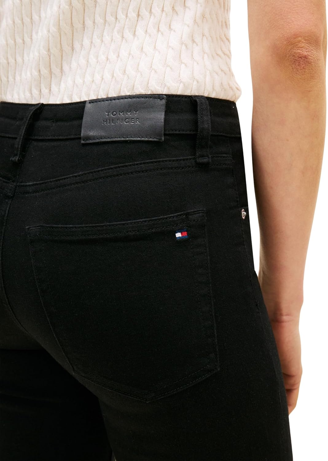 Detalle de Jean femme Tommy Hilfiger Como Skinny taille mi-haute