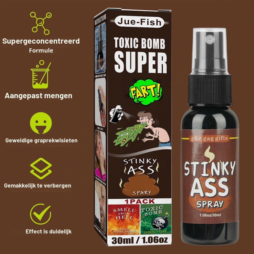 Thumbnail 2 de OSDUE P-YC20240226-A geurgrap-spray 30 ml voor fopgrappen binnenshuis