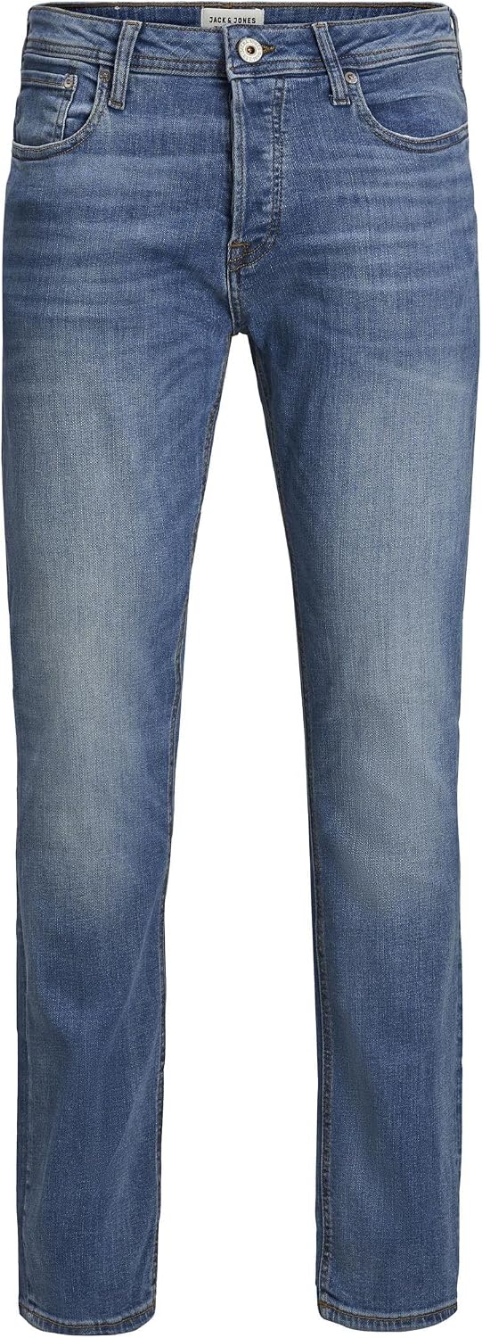 Detalle de JACK & JONES Jean Slim Droite JJitim Jjoriginal AM 781 blue denim 32/34
