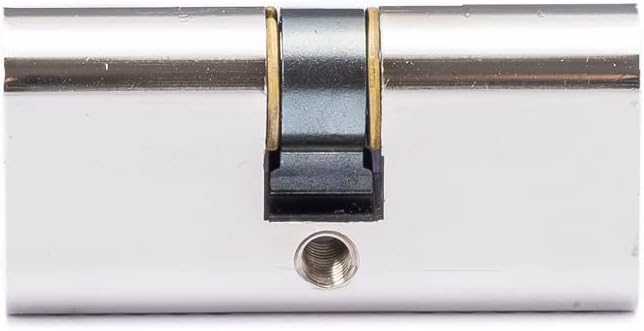 Detalle 1 de CISA 10821002012 cilindro per serratura Ovale, ottone nichelato, 28/28 mm