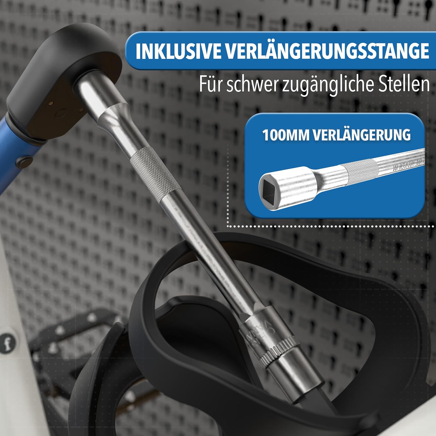 Thumbnail 4 de STONE REEF 21-teiliges Drehmomentschlüssel-Set 1/4 Zoll (1–25 Nm) für Fahrrad, Bike, MTB & E-Bike