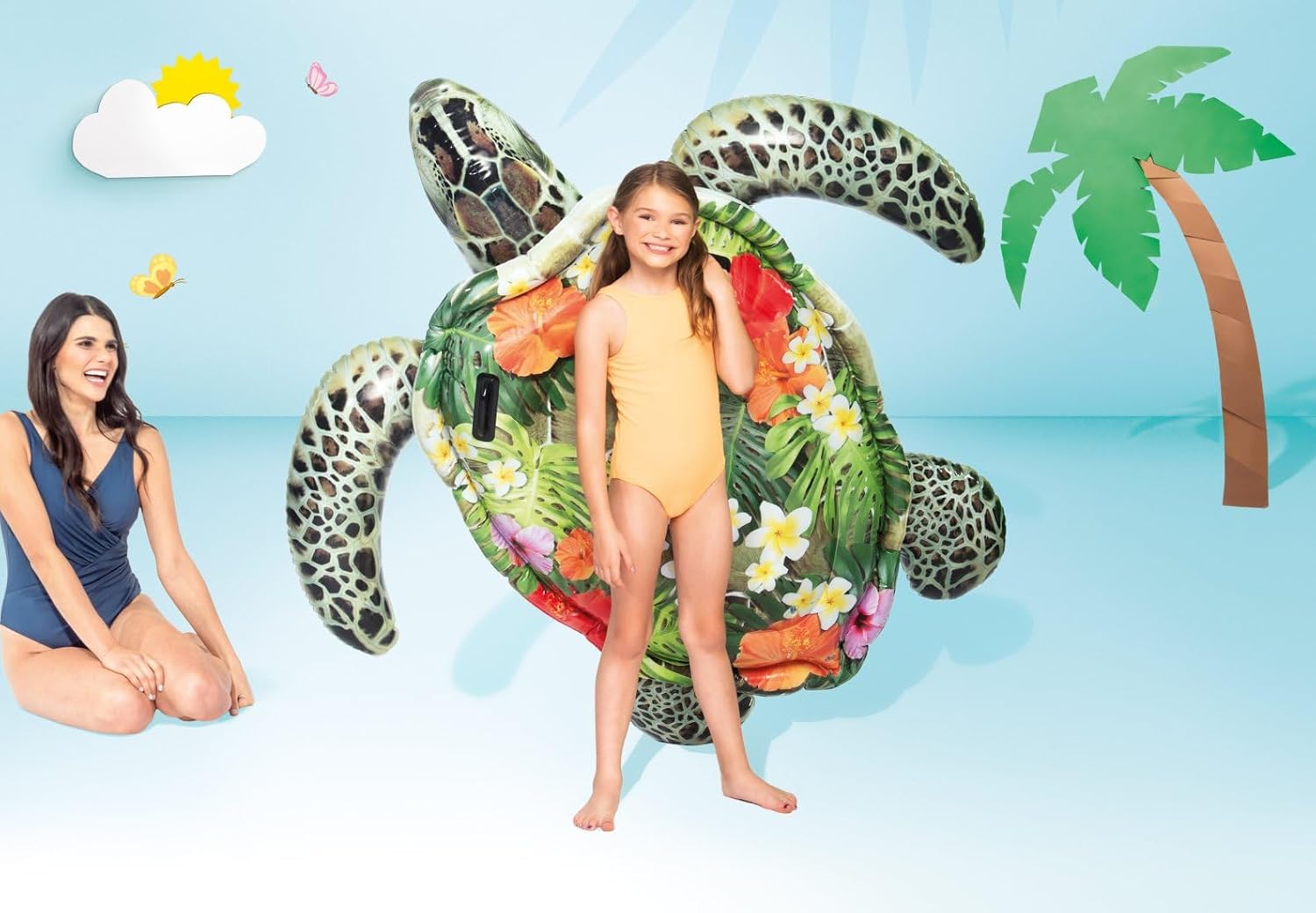 Thumbnail 1 de INTEX Aufblasbare Schildkröte 335x335 cm