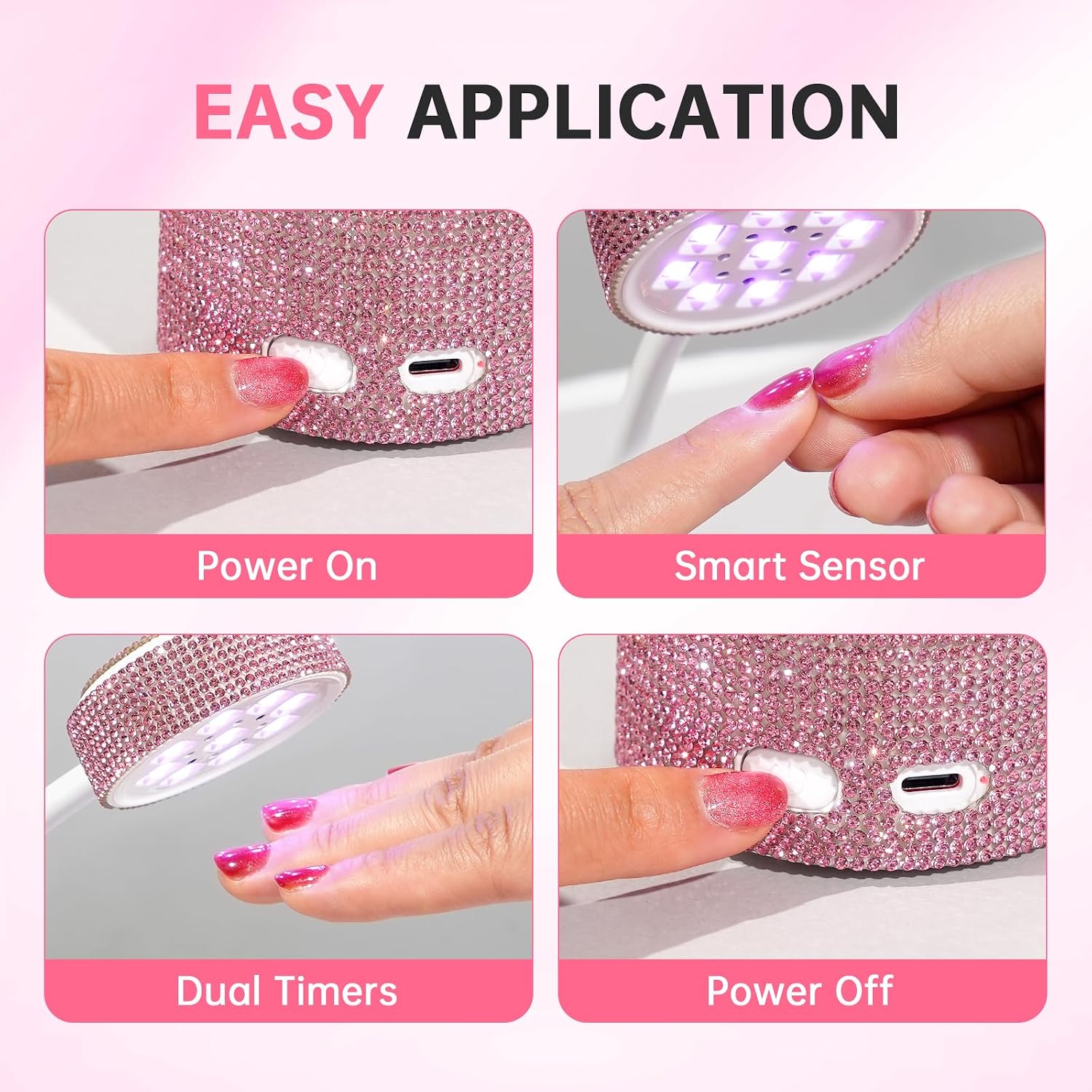 Detalle de Christine Shelly UV LED Nail Lamp 27W