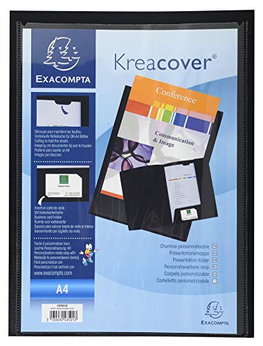 Thumbnail 4 de Exacompta 43500E – 10 chemises Kreacover ⚙️