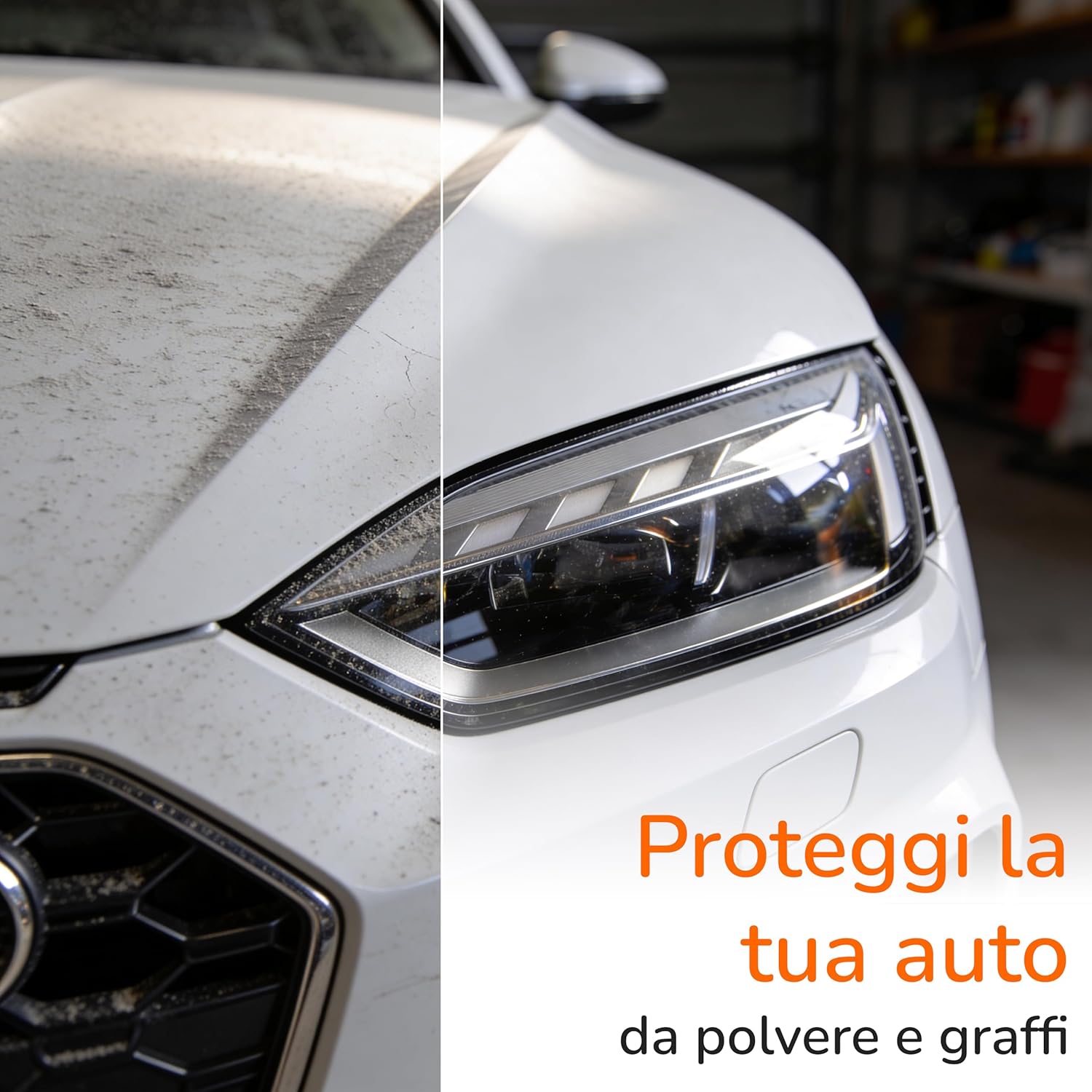 Thumbnail 2 de Upgrade4cars Telo Copriauto da Interno Elastico per SUV – Nero, 415–455 cm