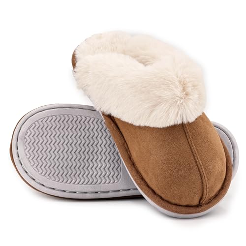 Detalle 2 de JOMIX pantofole donna effetto camoscio