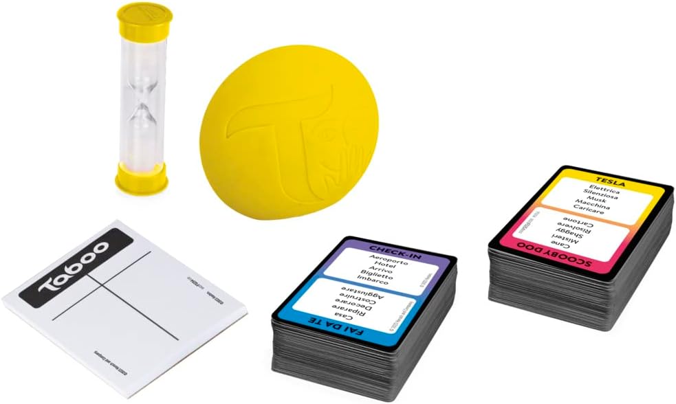 Detalle de Hasbro Taboo classico: gioco di società con parole da indovinare per adulti e adolescenti (4+ giocatori, 13+)