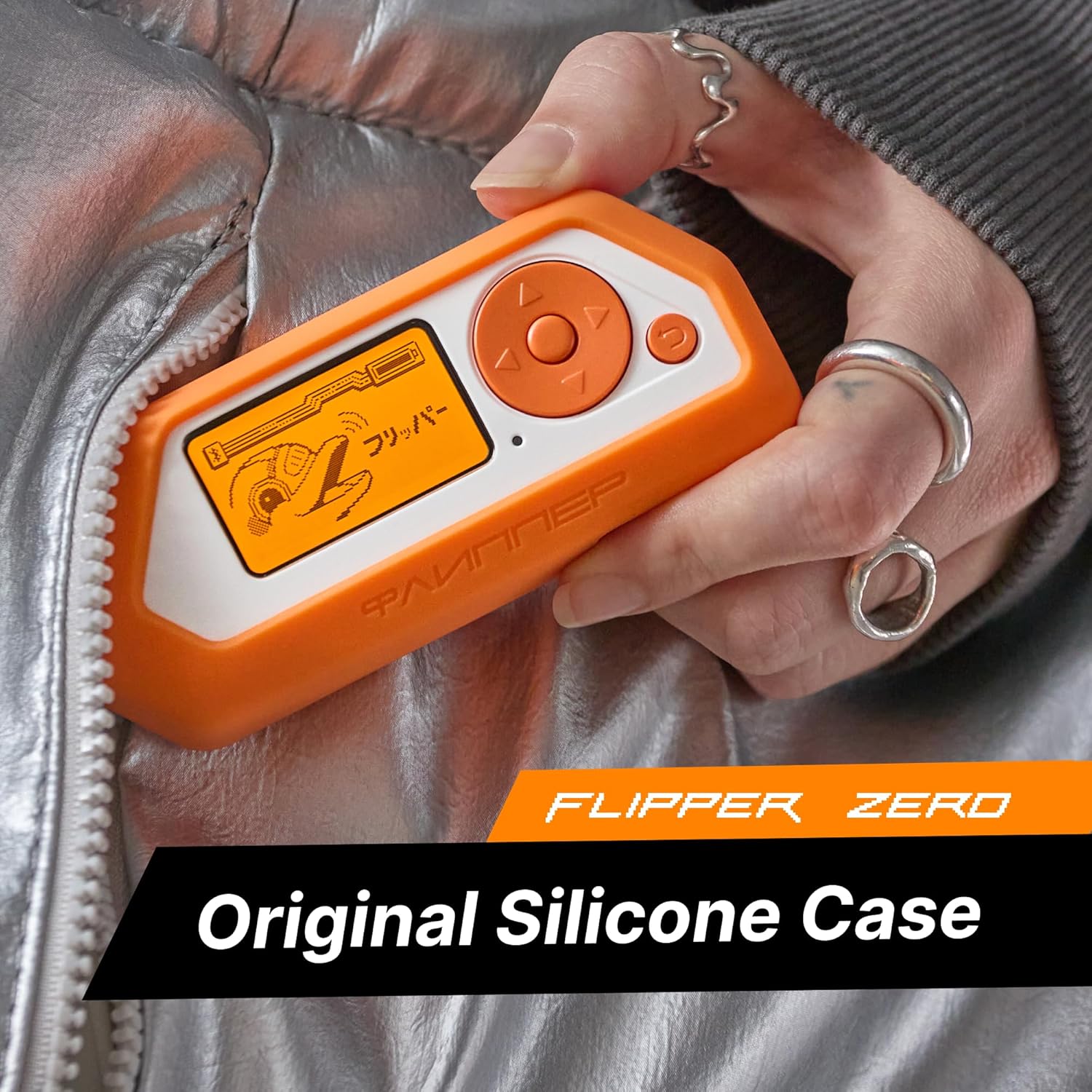 Thumbnail 1 de Protective Silicone Case for Flipper Zero – Soft-Touch Protective Cover