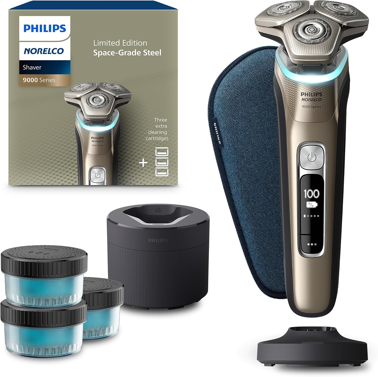 Detalle de Norelco Space Grade Series 9000 Shaver S9979/92
