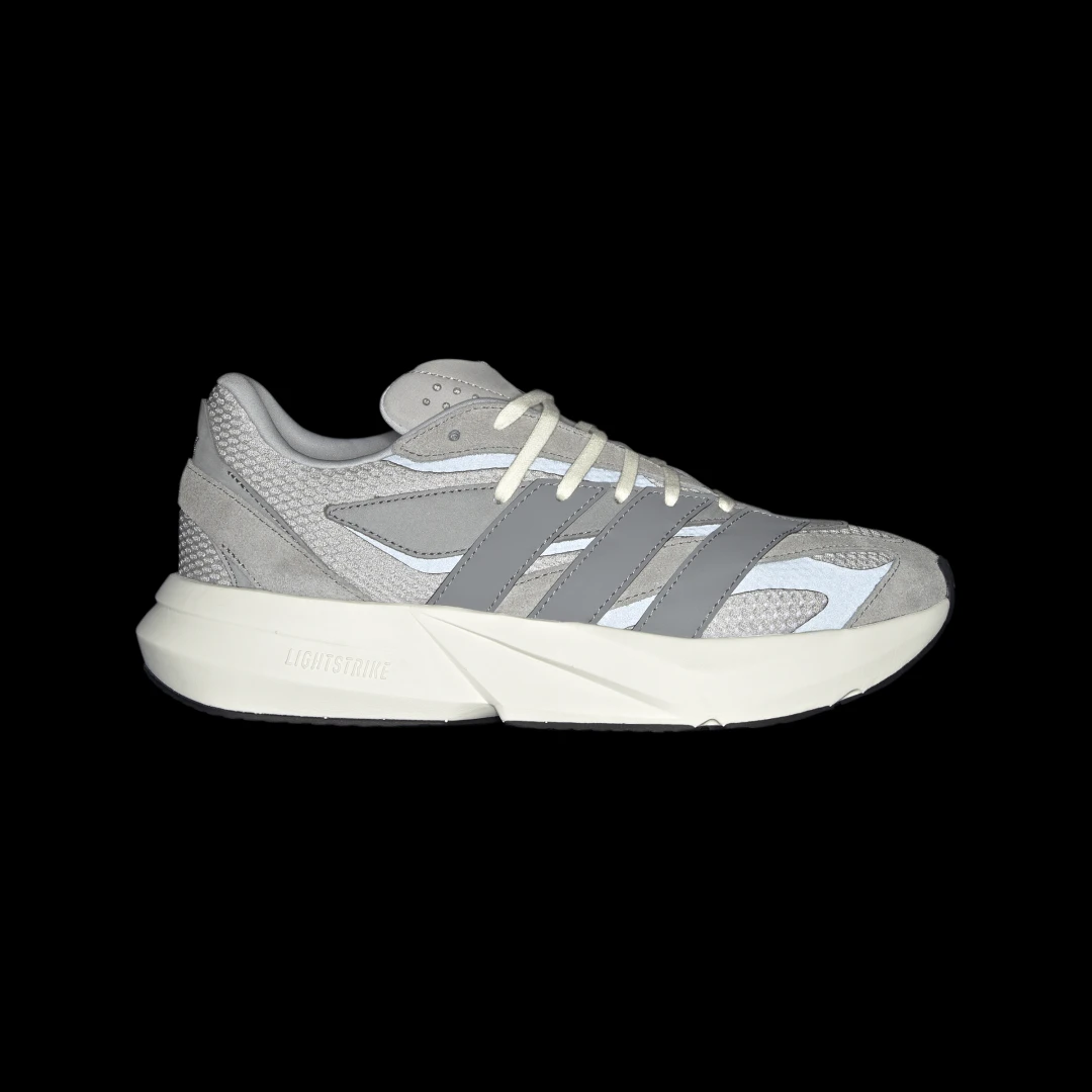 Detalle 2 de Adidas Lightblaze, zapatilla gris de diseño versátil