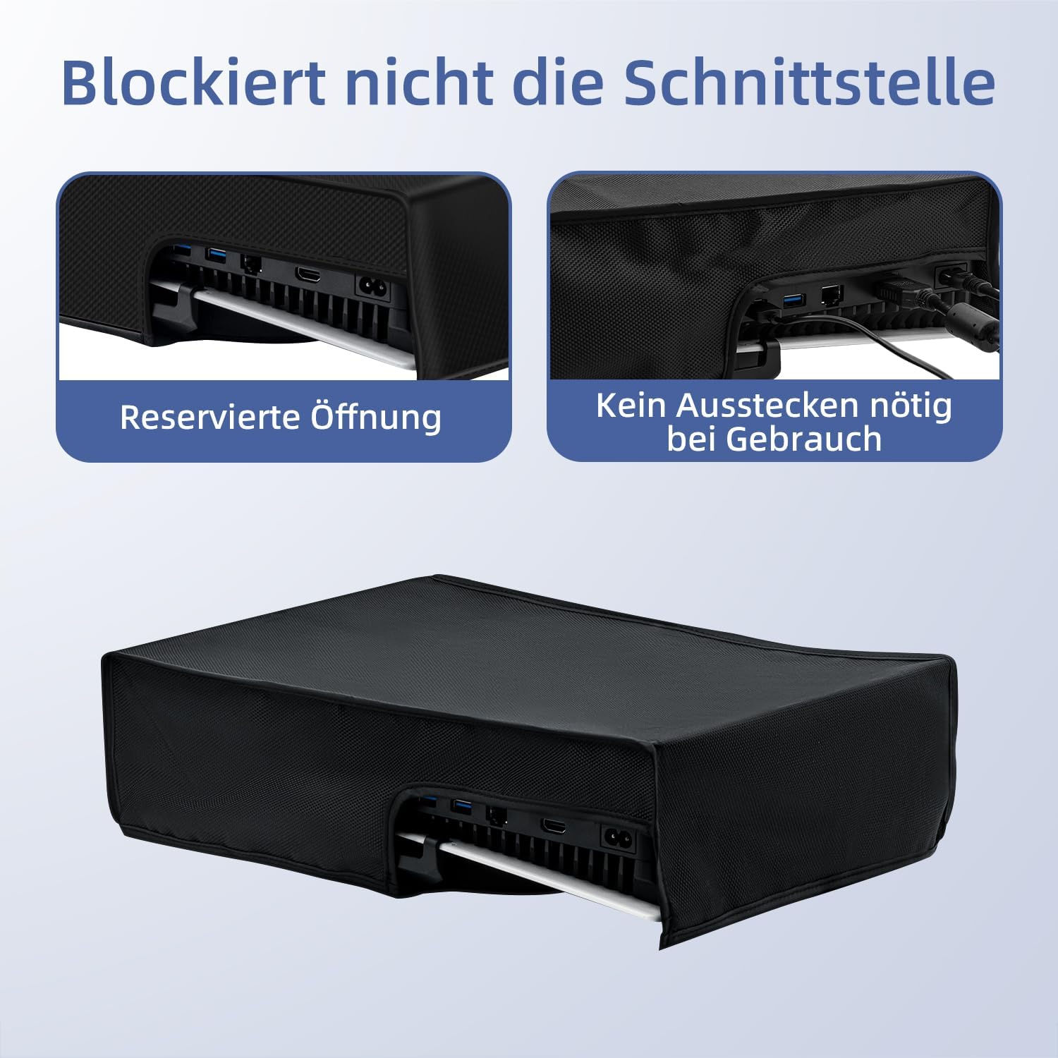 Thumbnail 2 de Tolesum PS5 Staubschutzhülle Ultra HD 1680D
