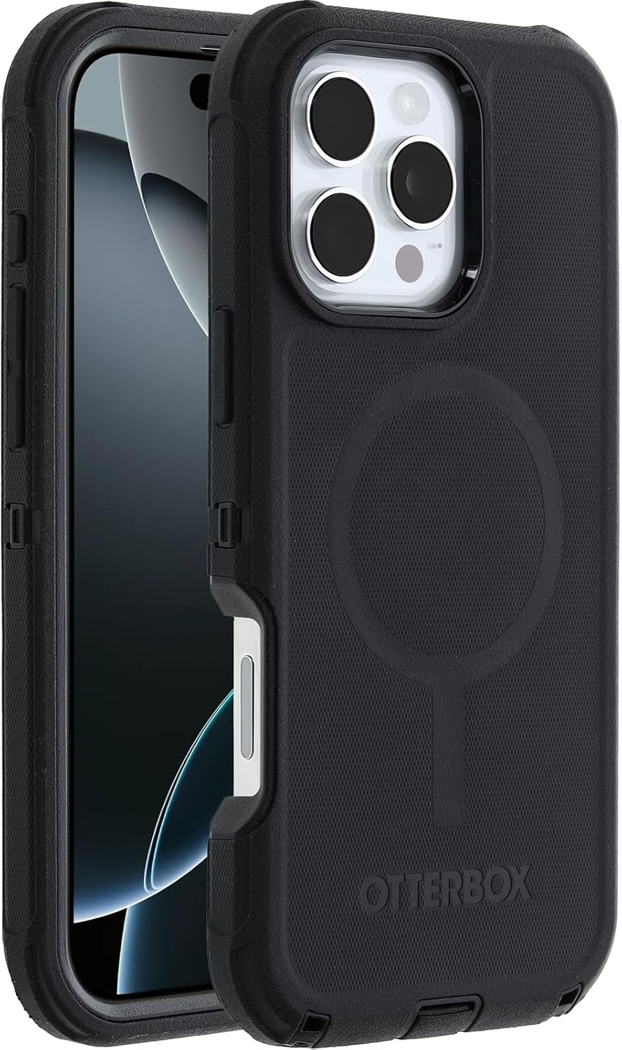 Detalle de OtterBox Defender Series Pro MagSafe per iPhone Air: custodia protettiva antiurto con MagSafe