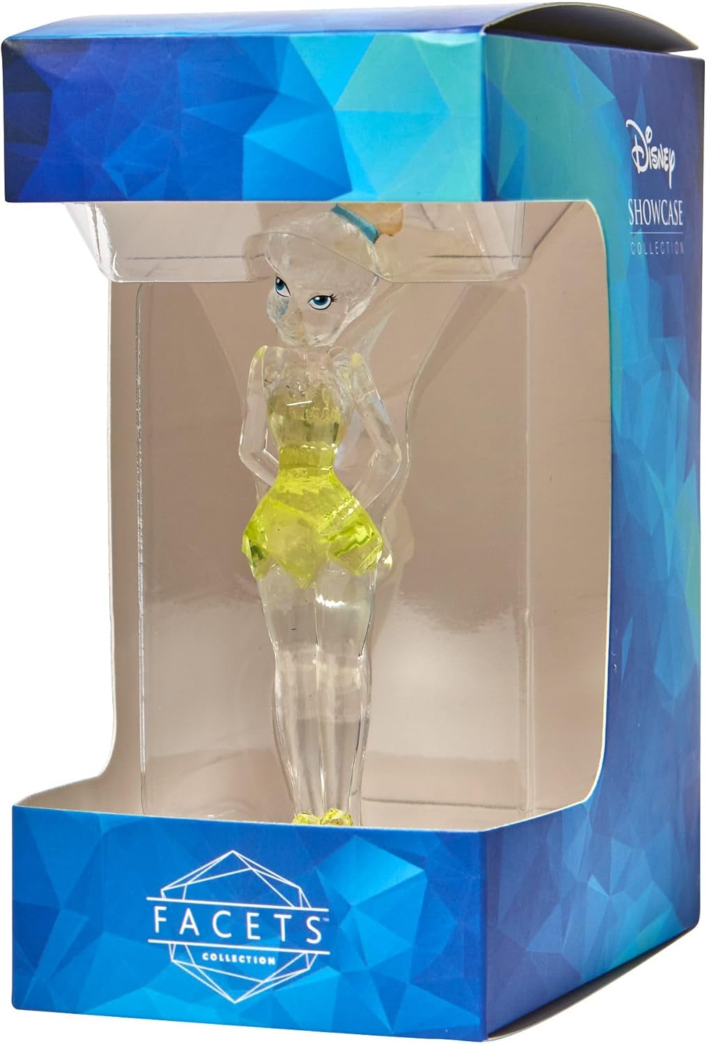 Detalle de Enesco Disney Facets Collection Peter Pan Tinker Bell – Scultura in acrilico gemma da 10 cm