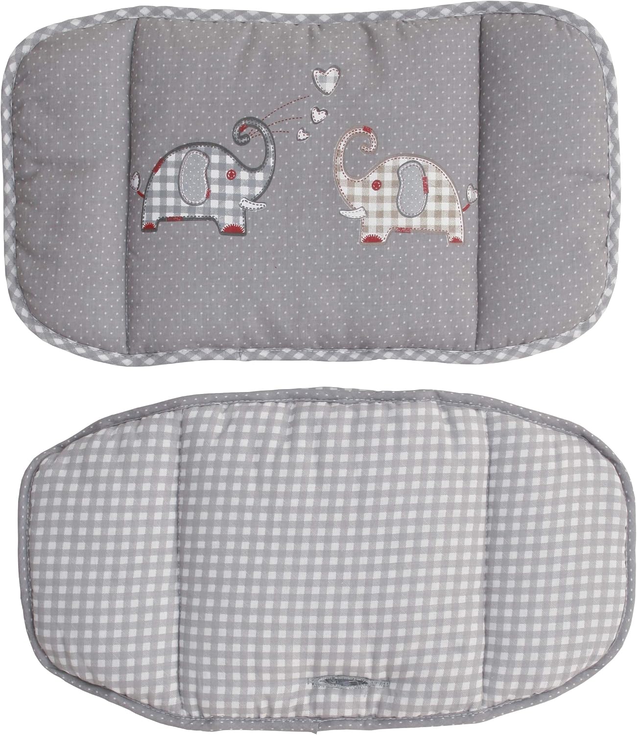 Detalle 2 de roba Fox and Bunny kinderstoelkussen, 2-delig met PU-coating