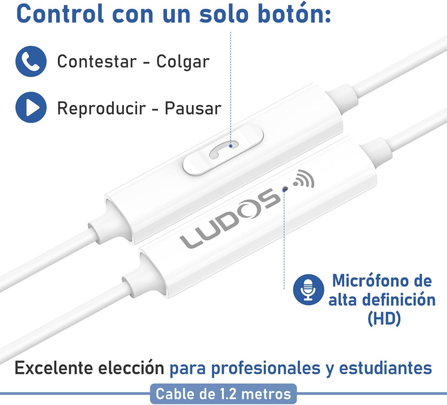 Detalle 2 de Ludos FEROX Auriculares In Ear 5 años