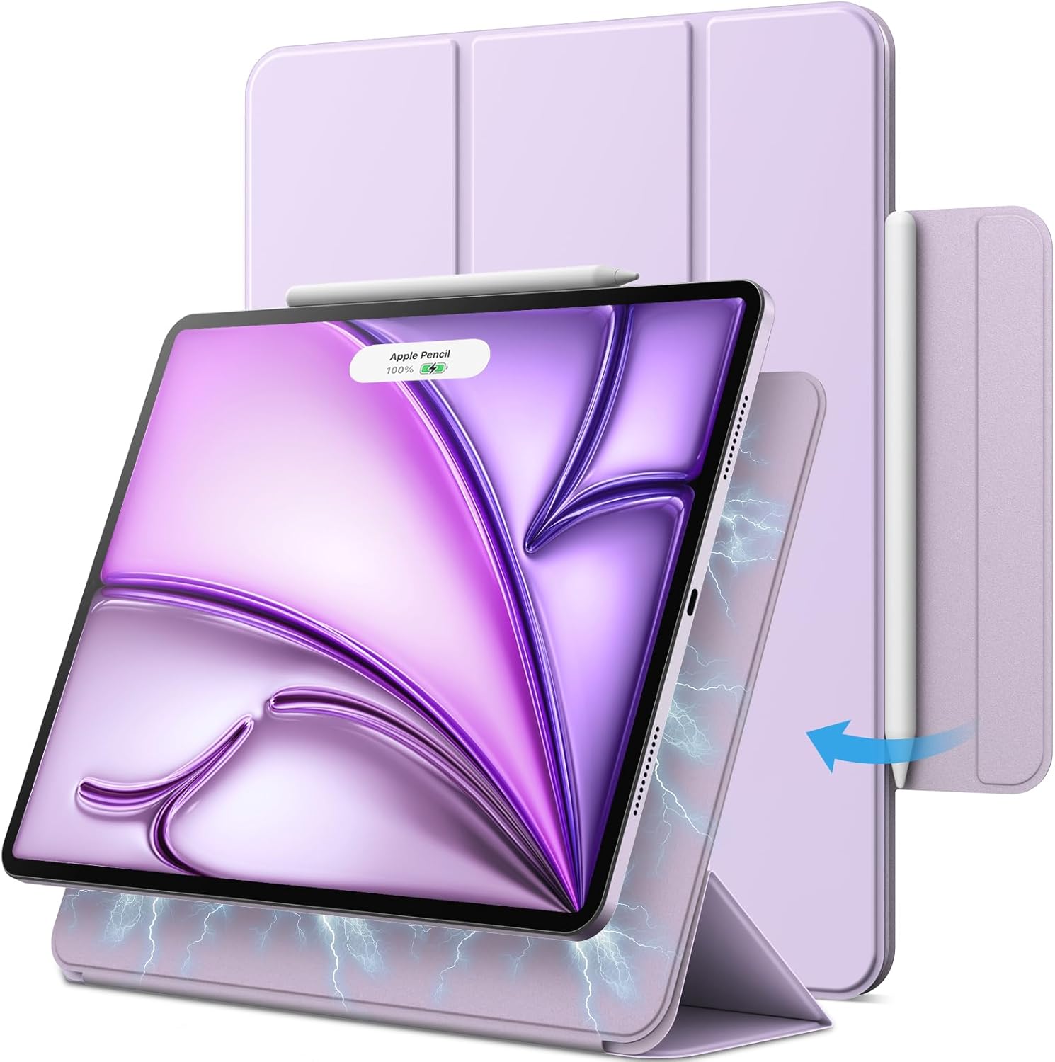 Thumbnail 6 de JETech Custodia Magnetica per iPad Air 11" M4/M3/M2 e iPad Pro 11" (2018) – Nero