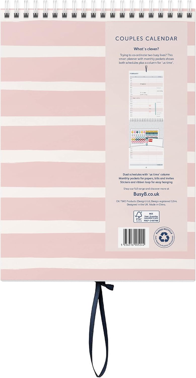 Thumbnail 6 de Busy B 2026 Wall Calendar for Couples 2026 ๐