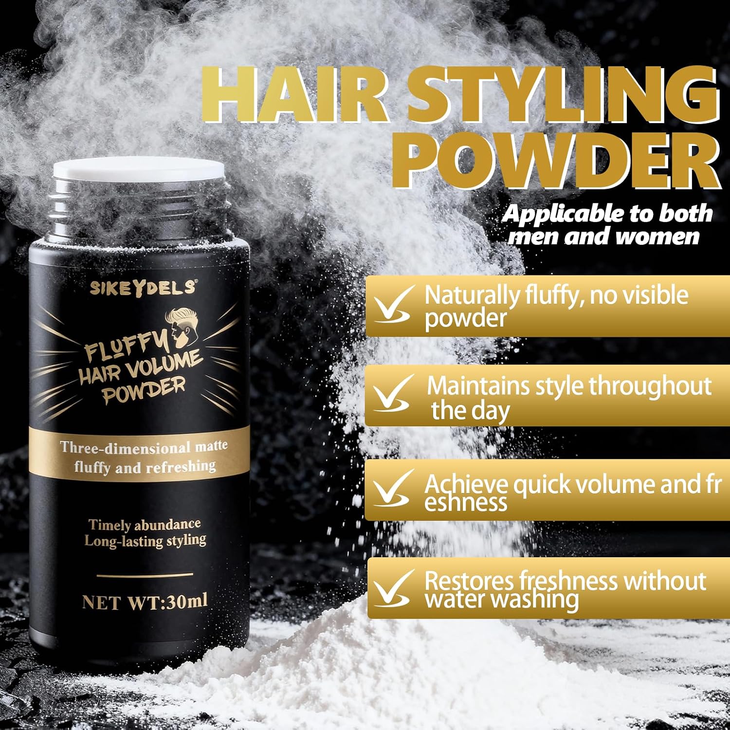 Detalle de Stylingpulver Haarpuder 30 g für Volumen