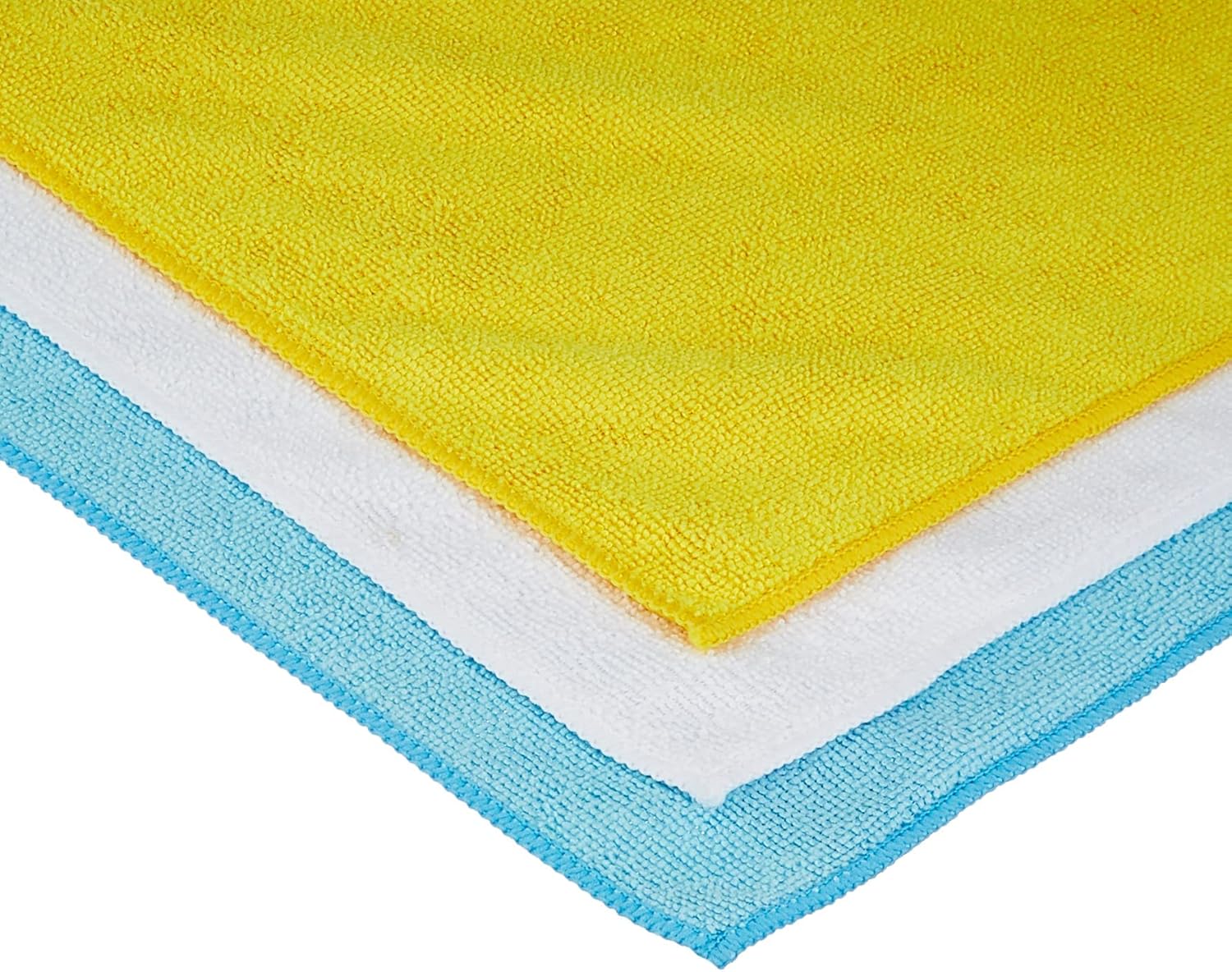 Thumbnail 1 de Amazon Basics Chiffons en Microfibre Lavables et Réutilisables – Lot de 12 (30,5 x 40,5 cm)